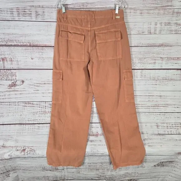 Billabong Walk Along Cargo Pants in Sunburnt Brown 27 Skater Earthy Granola NWT - Picture 4 of 14